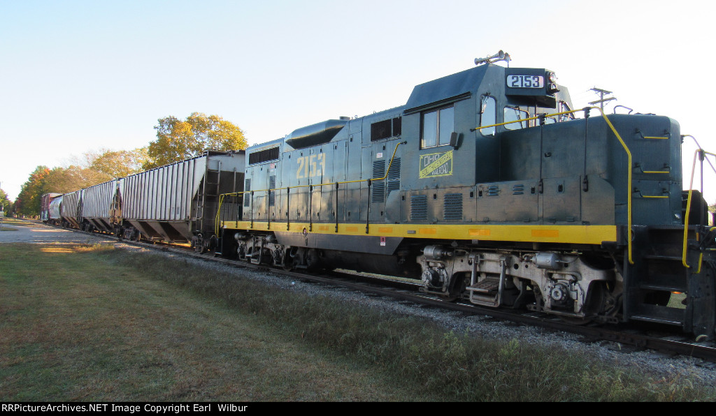 Ohio South Central Railroad (OSCR) 2153